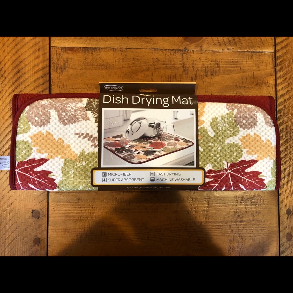 Absorbent Dish Drying Mat